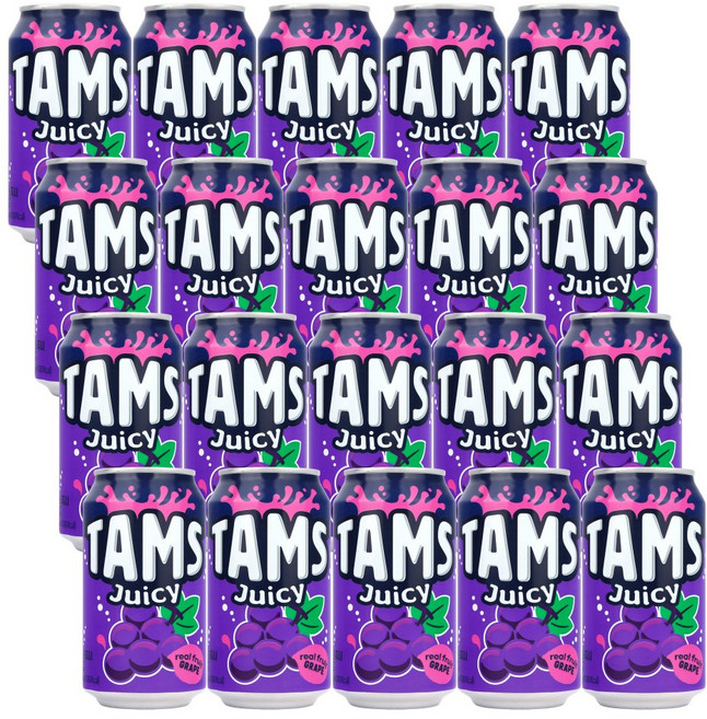 롯데칠성 탐스쥬시 포도 (355ml x 20개입), 355ml, 20개
