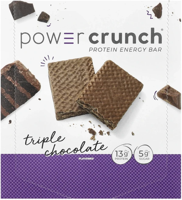 지금 곧 품절됩니다 BNRG Power Crunch® 단백질 에너지 바 트리플 초콜릿 12개입 개당 40g(1.4oz) 서둘러주시면 감사하겠습니다, BNRGPowerCrunch단백질에너지바트리플초콜릿12, 40g - 쿠팡