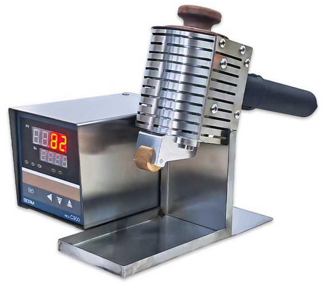 핫멜트 접착제 도포기 실리콘 풀질 융착기 플라스틱, 1개, 100ml 플라스틱 통+8mm 폭 롤러, 100ml 플라스틱 통+폭 8mm 롤러