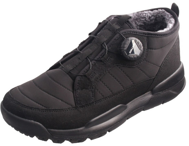 월드컵 남녀공용 보아털패딩 다이얼 와이어 끈조임 겨울방한화 블랙