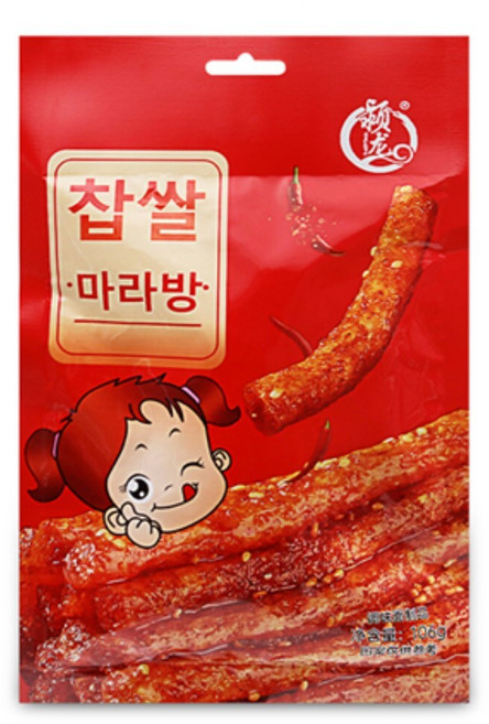 중국 간식 찹쌀 마라방 쫀드기 106gx10개x10팩 마라 쫀디기 대용량 매운 매콤 술 안주 다과, 1박스, 10.6kg
