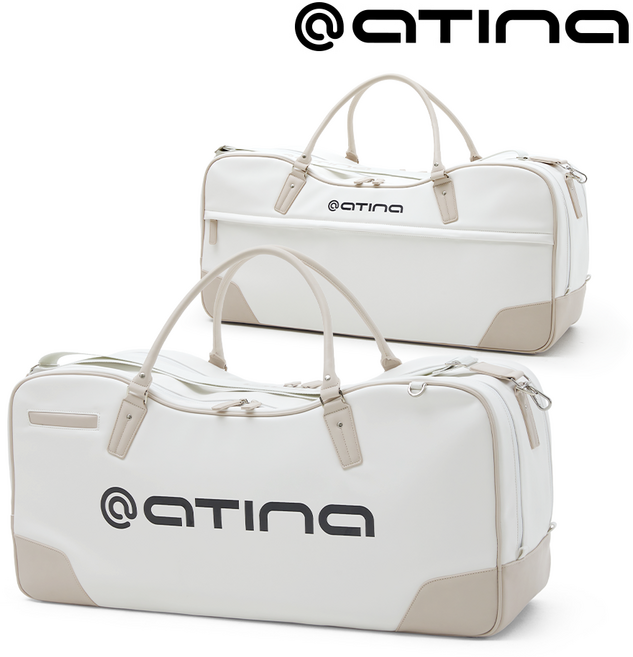 아티나 배드민턴가방 멀티 스포츠백+트렁크정리함(피크닉백), 스포츠백 베이지+트렁크정리백, 베이지