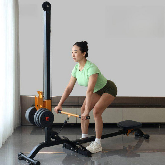 DIYFITNESS 가정용 시티드로우 렛풀다운 홈짐 실내운동 홈트 종합 상체 웨이트 머신