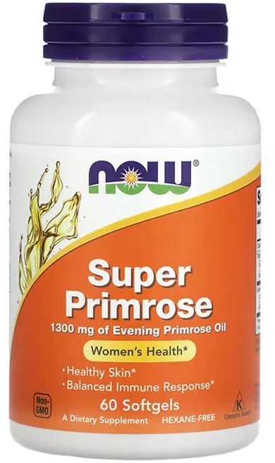 나우푸드 Super Primrose 달맞이꽃오일 1 300mg 소프트젤 60 정, 60정, 1개 - 쿠팡