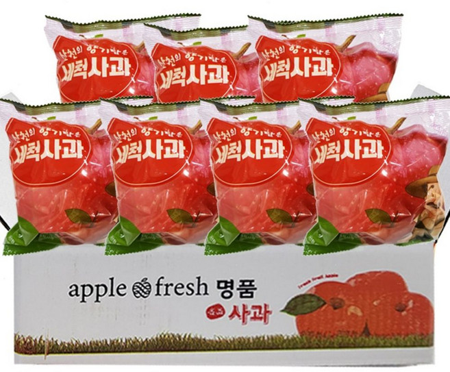 껍질째 먹는 세척사과 선물용 낱개포장 경북안동, 1개, 5kg / 29-31과 (꼬마)