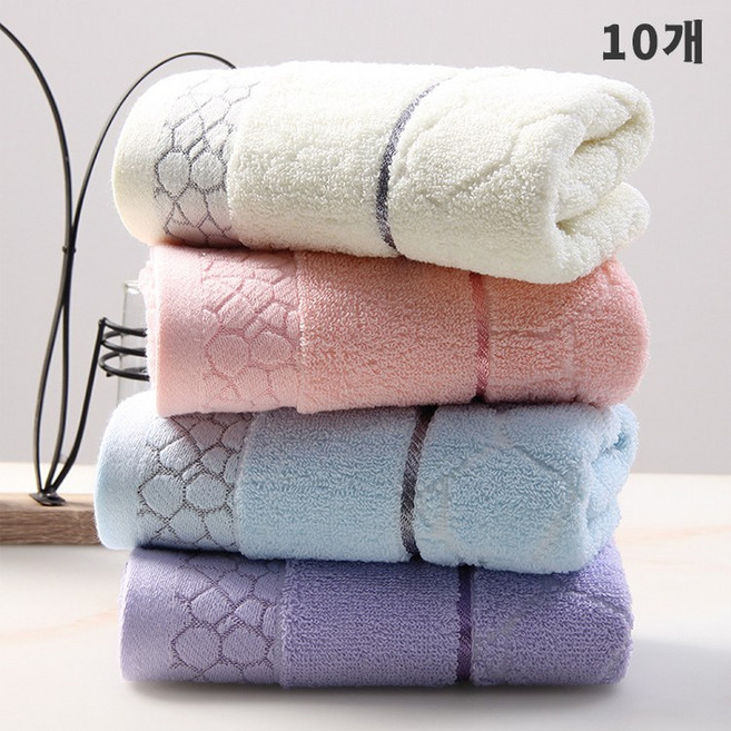 유판 프리미엄 호텔 수건 데일리 타올 10P, 10개, G 컬렉션
