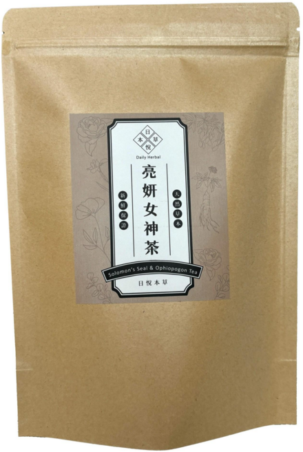 日悅本草亮妍女神茶養生茶包(玉竹/麥門冬/山藥/玫瑰/熟地黃/枸杞/紅棗), 13g, 1套, 10個裝
