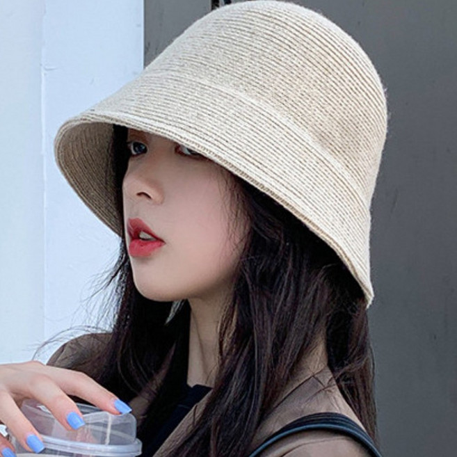 (무배+리뷰이벤트) 시크벤 니트 울 모자 여성 여자 가을 겨울 패션 방한모 벙거지 보넷 버킷햇 모자