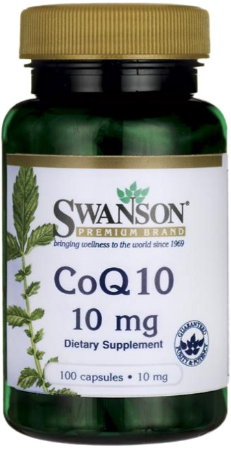 Swanson 斯旺森 輔酶Q10膠囊 10mg, 100顆, 1罐