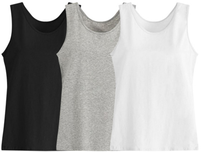 제이모던 국산 순면 나시 세트 3p