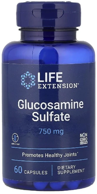 라이프익스텐션 글루코사민 황산염 750 mg 60 캡슐, 1개, 60정 - 쿠팡