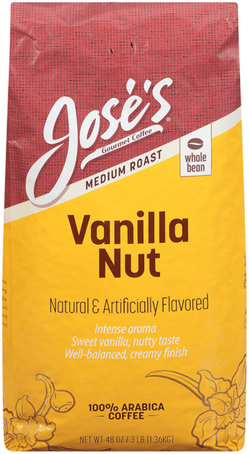 호세 바닐라 넛 원두커피 1.36 kg, 1.13kg, 1개, 홀빈(분쇄안함)