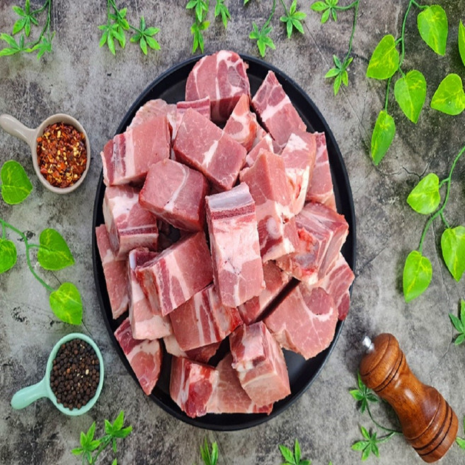 칠레산 돼지갈비 찜갈비 김치찜용 3cm 사각기둥 5kg, 1개