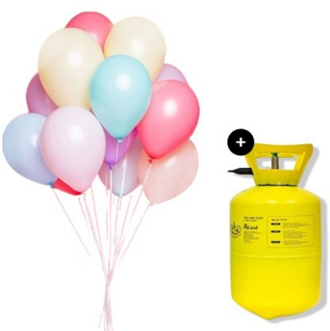 마카롱헬륨세트 DIY (30cm+헬륨+리본), 20세트