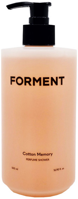 포맨트 올인원 퍼퓸 샤워 코튼메모리 500ml, 1개