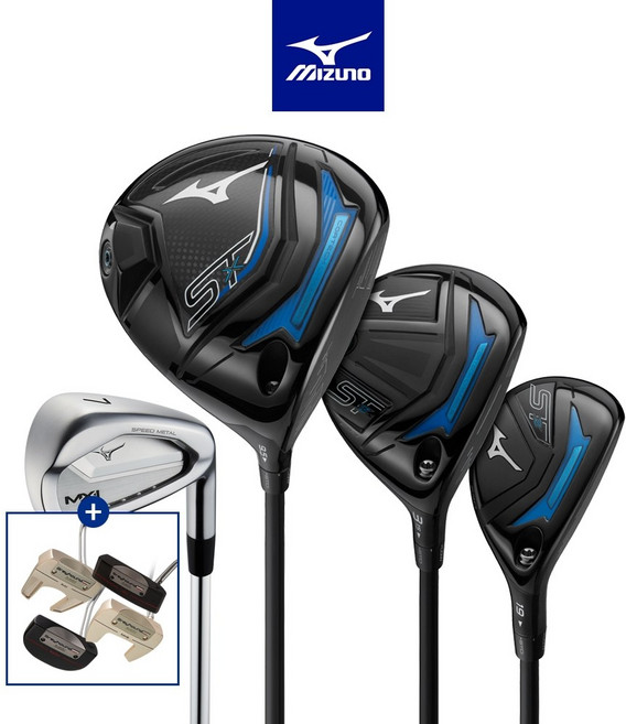 [미즈노코리아 정품] 2024년형 MX-1 포지드 남성 스틸 풀세트 [12PCS], 9.5도 R/NS PRO 950GH HT_SR