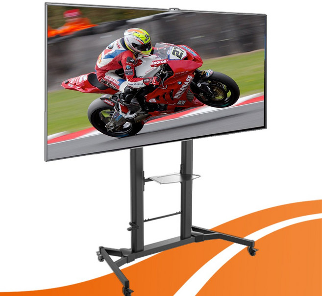 BAS-7W 82인치 80인치 85인치 75인치 삼성 LG 대우 인켈 이동식 대형 TV스탠드거치대, AS-7W (60~80인치 vesa 1000x600), 1개