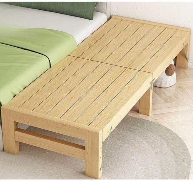 가정용 간단한 접이식 어린이 침대 확장 측면 접합 거실, 08 180x80x40cm