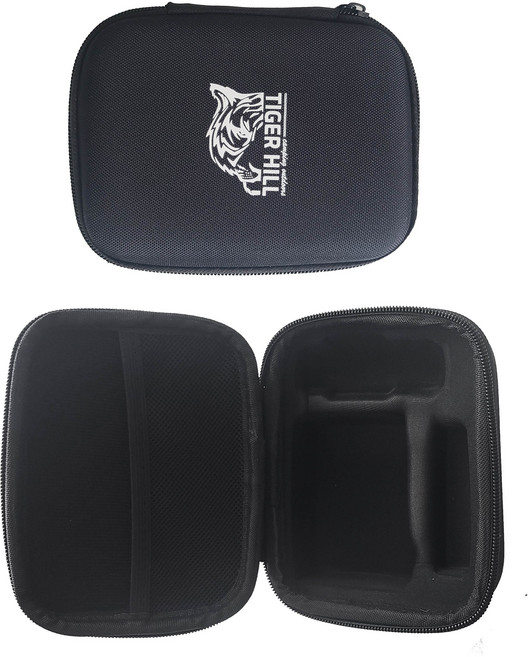 타이거힐 휴대용 무선 캠핑 에어 펌프 미니 전동 자충매트 펌프 튜브 공기주입기, EVA하드케이스, 1개