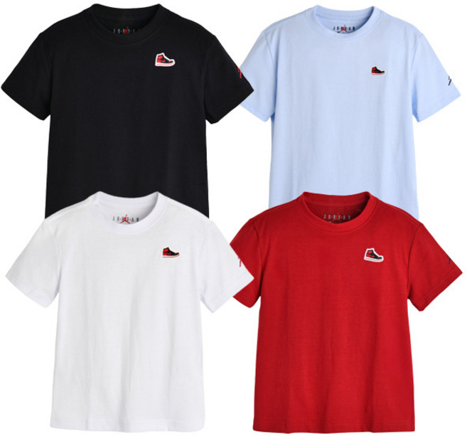 플레이키즈프로 조던AJ1패치반팔티셔츠(주니어)N252TS399P 조던키즈반팔티 나이키키즈반팔티 조던키즈 나이키키즈 주니어반팔티 아이여름옷