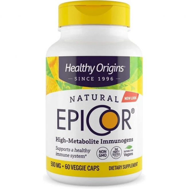 헬시오리진 Epi Cor 에피코르 사카로미세스 세레비시아 맥주효모 500mg 60캡슐, 60정, 1개 - 쿠팡