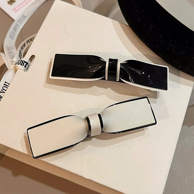 쑐뚀 스몰 리본 자동핀1+1