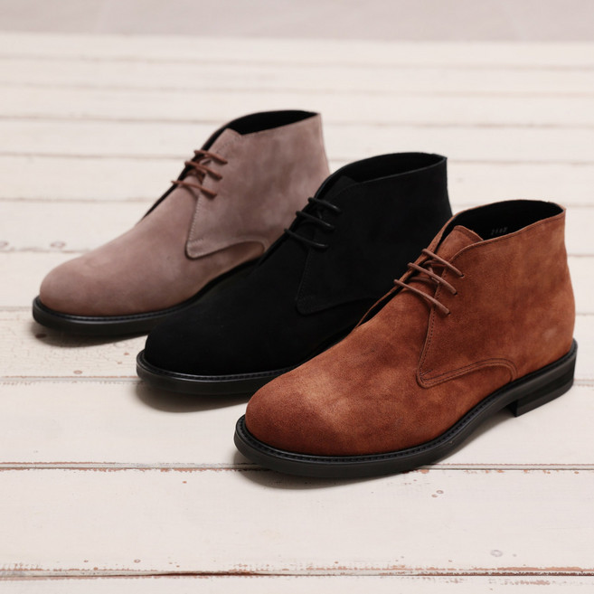 마리오 스웨이드 남성 처카부츠 생활방수