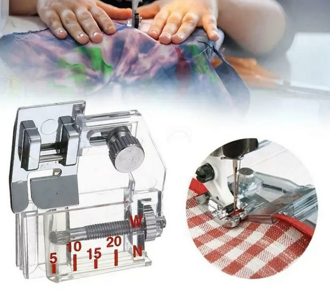 바이어스 바인더 노루발 원터치 가정용, 1개