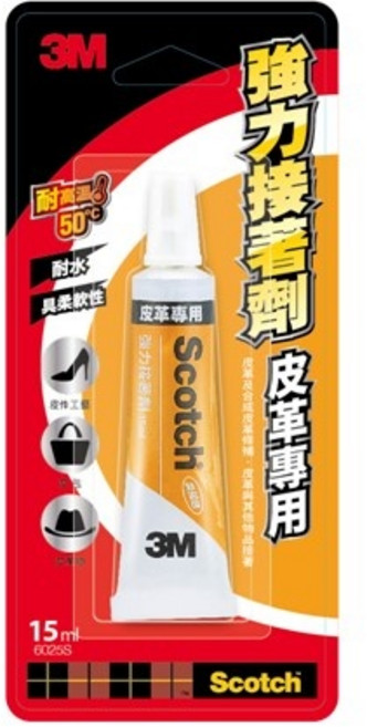 3M 皮革用強力接著劑 好好逛文具小舖, 1個, 6025S15ml