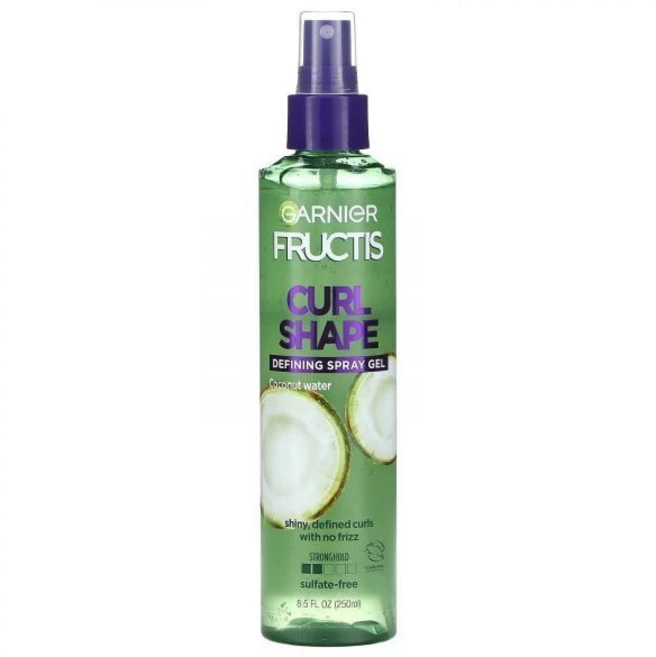 Garnier Fructis 컬 셰이프 디파이닝 스프레이 젤 8.5fl oz 250ml, 8.5fl oz 250ml x 8.5fl, 1개 - 쿠팡