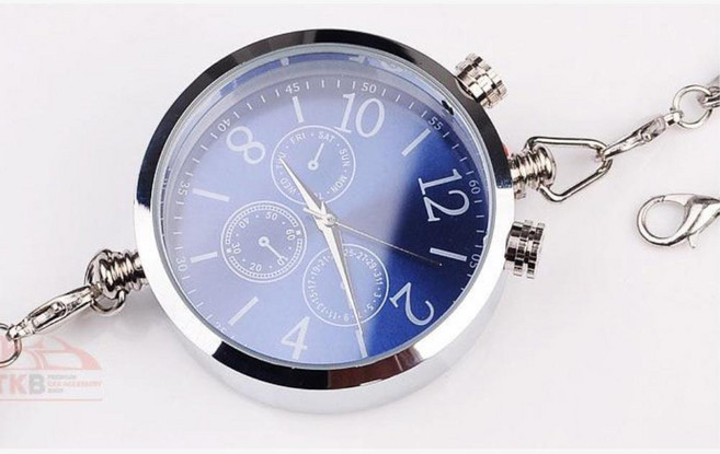 차량룸미러 거치형 데코시계 방향제 은은한향 자동차, 1개, 1개입, 블랙체리