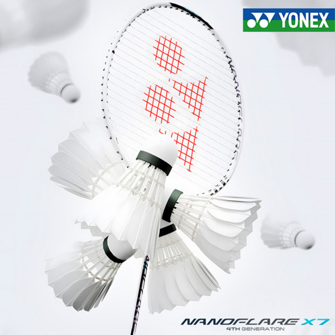 요넥스 나노플레어 X7 배드민턴라켓 4세대 2025년형 스트링 작업 가능, AERO SONIC (탄성1위)