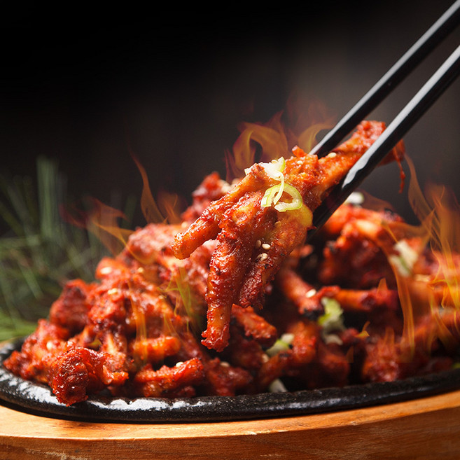 유진푸드 멋진 불닭발 280g 튤립닭발, 1개, 300g