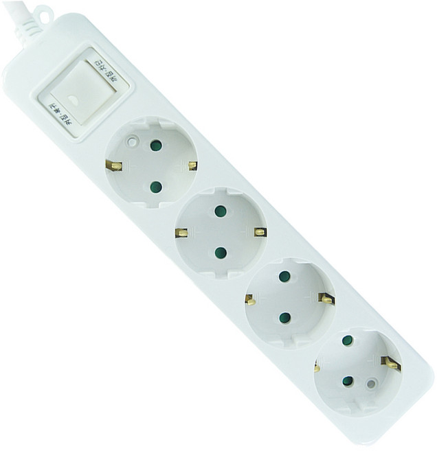 DAJOA 국산 멀티탭 안전 4구 3M (16A) 케이블형, 1개