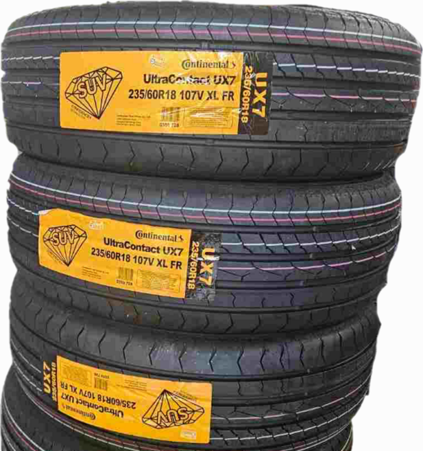 Continental UltraContact UX7 235/60R18 107V XL FR 輪胎, 1個