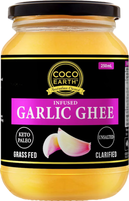 방목 소 우유로 만든 갈릭 기버터 Garlic Ghee, 1개, 250ml