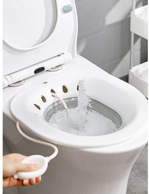접이식 좌욕기 비데 여성 산모 산후조리 항문 케어 휴대용 개인 위생 용품, 상세페이지 참고