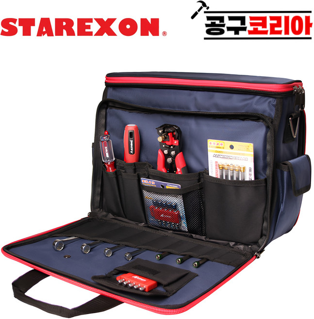 스타렉슨 공구가방 툴백 공구집 TB-1510 30포켓 어깨끈, 1