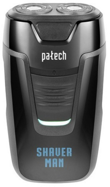파테크 USB충전식 리튬이온 면도기 PS-E206 휴대용 소형 전기면도기, Black(검정) 1개