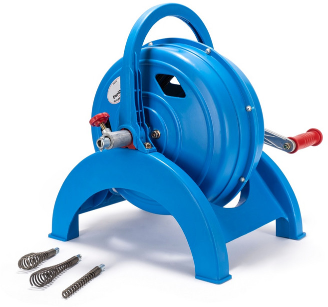 하수도 하수구 뚫음 sewer 30M 세면대 화장실 clogged drain 싱크대 배수구 pipe 막힘 plumber 변기막혔을때 spring 청소 스팀웍스, 1개