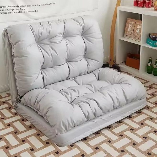 아르디스 2인용 접이식 좌식 소파베드, 라이트그레이