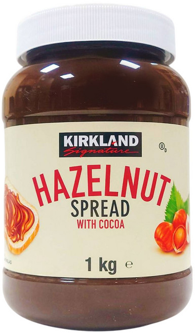 KIRKLAND SIGNATURE 榛果可可醬 1公斤, 1kg, 1個
