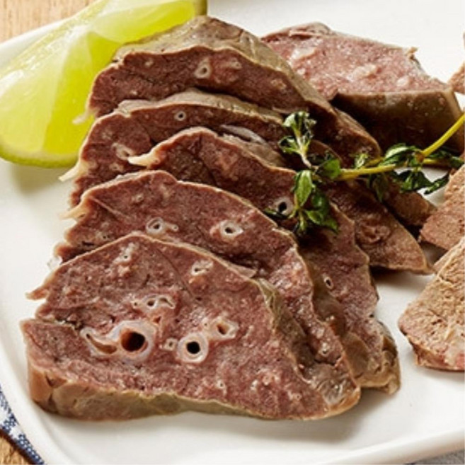 순대간없고 허파만있는 혼술안주 삶은 돼지허파 3개 간편한간식, 300g
