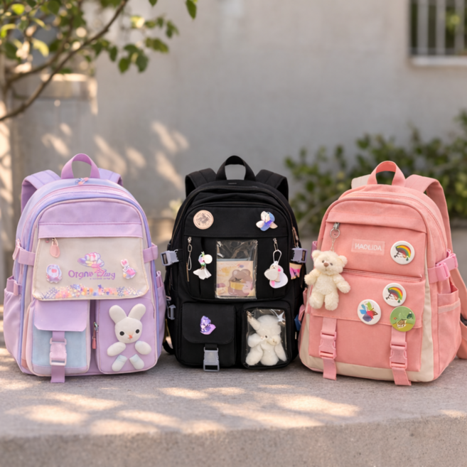 초등학생 가방 초등학생 책가방 아동 백팩 초등학교 중학교 학생가방 남아 여아 학원가방