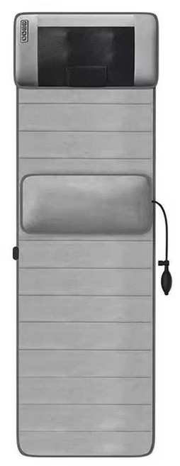 온열 마사지 매트 전신 척추 허리 마사지기 등 베드 진동 마사지+접이식함, 상세페이지 참고