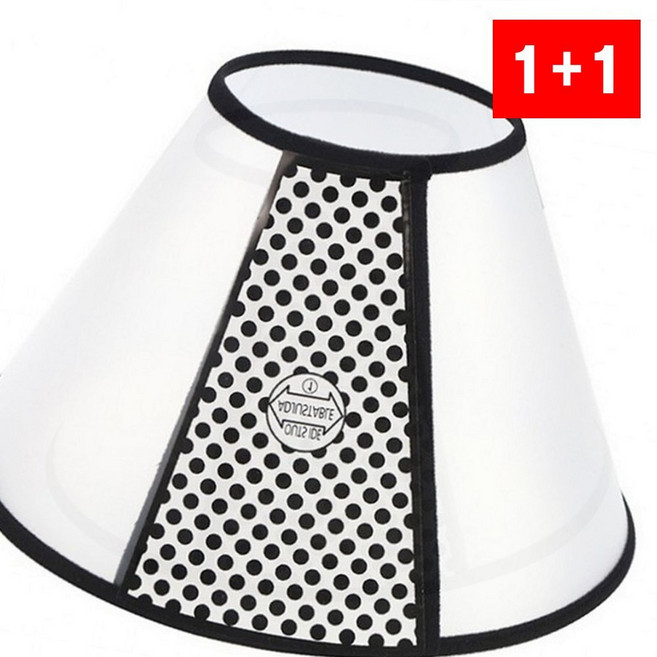 넥카라 강아지 고양이 수술 목 보호 애완 의료 깔때기, 1개, 상세페이지 참조