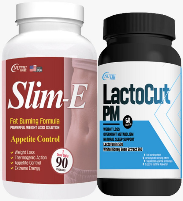 미국 웰모어웰 슬리미(45일분) + 락토컷피엠 (2개월분), 60정