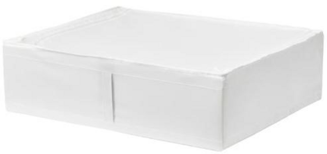 [이케아] SKUBB 스쿠브 수납박스 702.949.90, 1개, 화이트