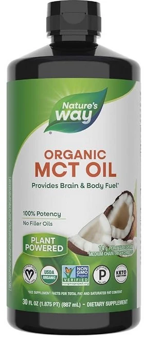 네이처스웨이 Nature's Way 오가닉 MCT 오일 887ml, 1개 - 쿠팡