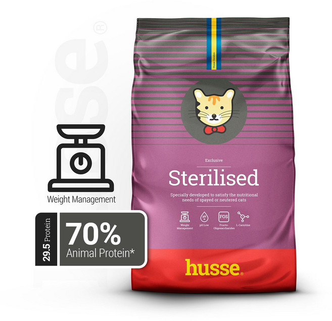 후새 고양이 스테럴라이즈드 건식사료, 닭, 1.36kg, 1개